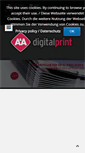 Mobile Screenshot of aa-digitalprint.com